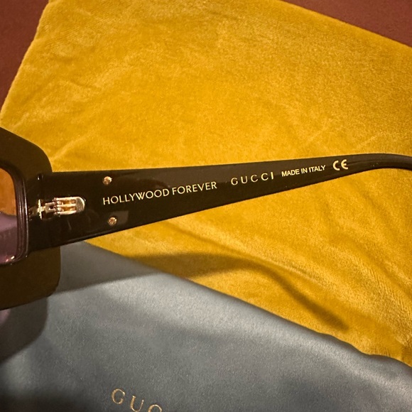 🔥100% Authentic Gucci Hollywood Forever Rectangular Sunglasses with Crystals🔥 - Picture 13 of 13